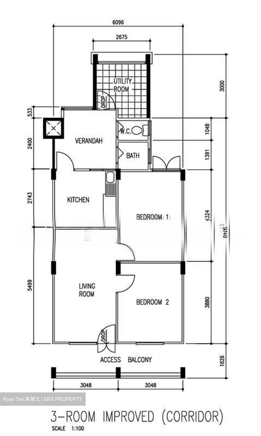 Blk 117 Toa Payoh View (Toa Payoh), HDB 3 Rooms #597201361